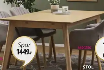 JYSK Royaloak Kalby Bord tilbud