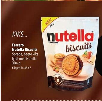 Citti Ferrero nutella biscuits tilbud