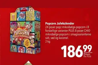 Citti Popcorn julekalender tilbud
