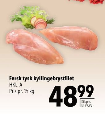 Citti Fersk tysk kyllingebrystfilet tilbud