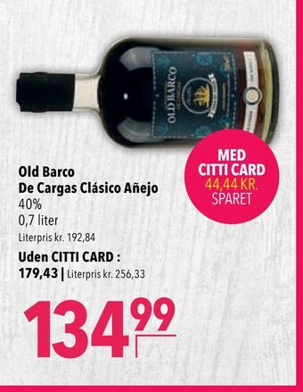 Citti Old barco de cargas clásico añejo tilbud
