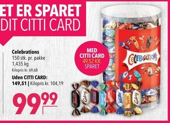 Citti Celebrations tilbud