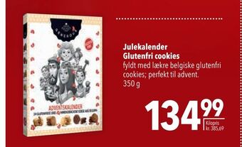 Citti Julekalender glutenfri cookies tilbud