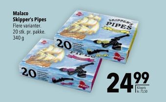 Citti Malaco skipper's pipes tilbud