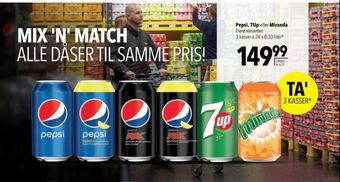 Citti Pepsi, 7up eller miranda tilbud
