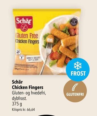 Citti Schär chicken fingers tilbud