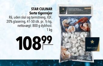 Citti Star culinar sorte tigerrejer tilbud