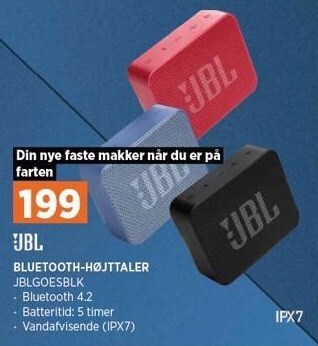 Power Bluetooth-højttaler tilbud