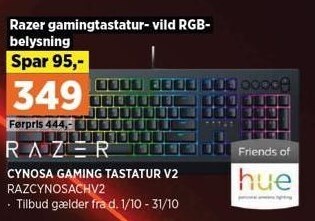 Power Cynosa gaming tastatur tilbud