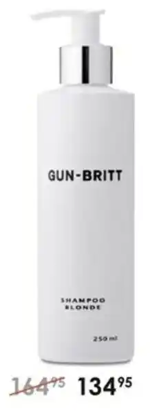 Matas Gun-Britt Shampoo Blonde 250ml tilbud