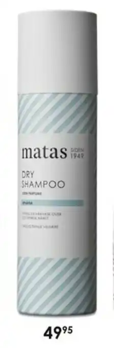 Matas Matas Dry Shampoo tilbud