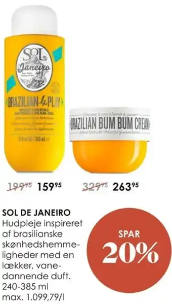 Matas Sol De Janeiro Brazilian Bum Bum Cream tilbud