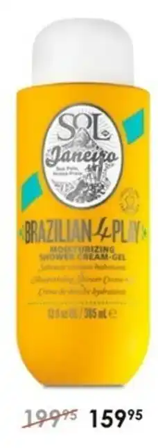 Sol De Janeiro Brazilian 4 Play Moisturizing Shower Cream-Gel