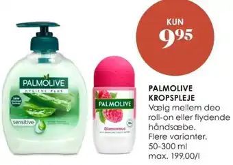 Matas Palmolive Kropspleje 50-300ml tilbud