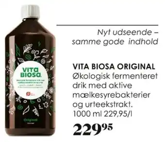 Matas Vita Biosa Original 1000ml tilbud