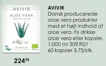 Matas Avivir Aloe Vera Kosttilskud 1000ml tilbud