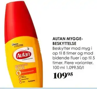 Autan Mygge-Beskyttelse 100ml