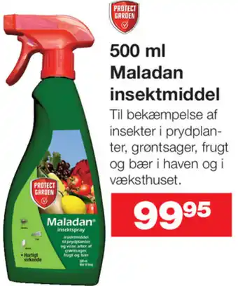 Bauhaus Maladan Insektmiddel 500ml tilbud