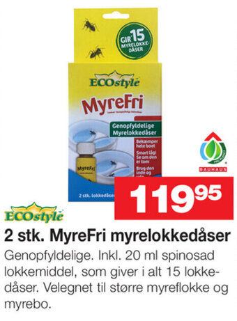 Bauhaus MyreFri Myrelokkedåser tilbud