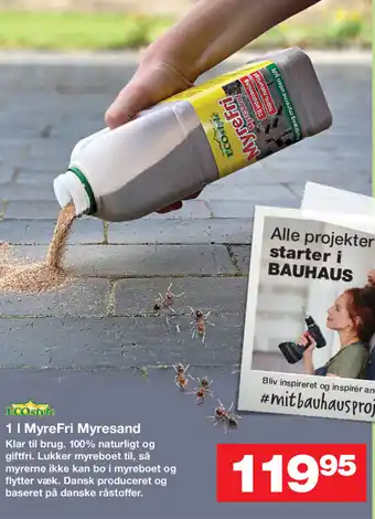 Bauhaus MyreFri Myresand 1L tilbud