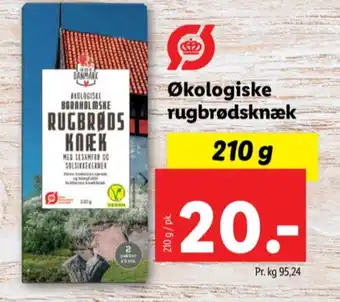 Lidl En bid af danmark knækbrød tilbud