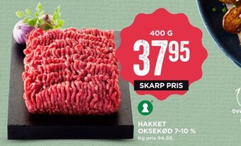 MENY Ukendt hakket oksekød tilbud