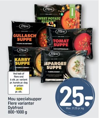 REMA 1000 Mou aspargessuppe tilbud