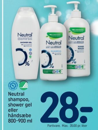 REMA 1000 Neutral bodyshampoo tilbud