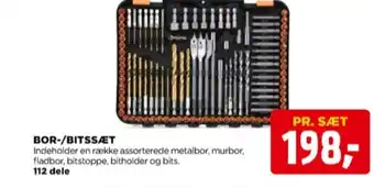 jem & fix Ukendt bor- og bitssæt tilbud