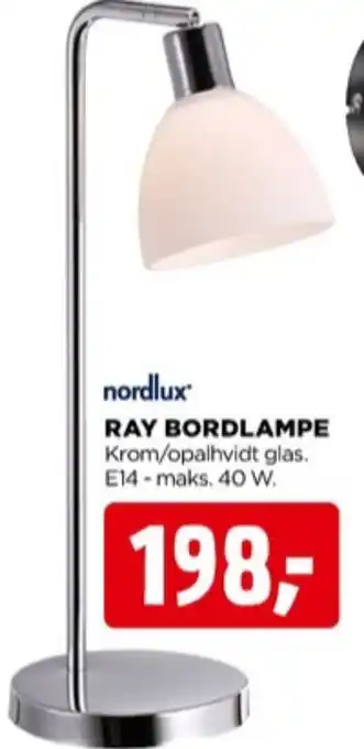 jem & fix Nordlux bordlampe tilbud