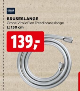 jem & fix Grohe bruseslange tilbud