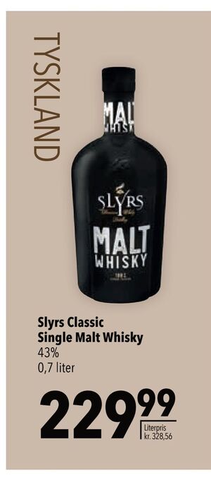 Citti Slyrs classic single malt whisky tilbud