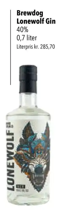 Brewdog lonewolf gin