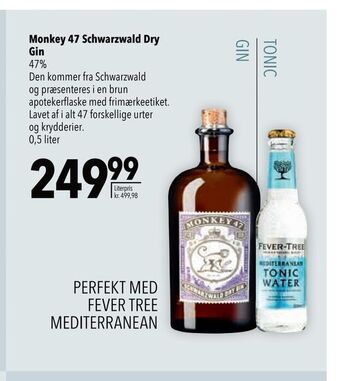 Citti Monkey 47 schwarzwald dry gin tilbud