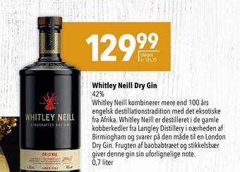 Citti Whitley neill dry gin tilbud