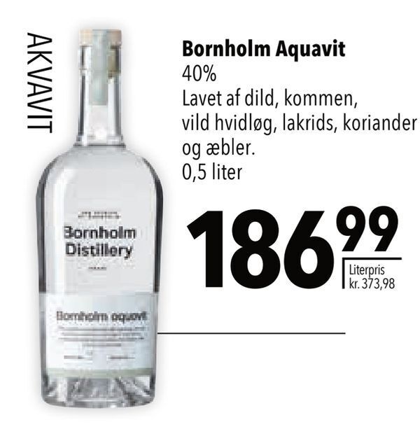 Bornholm aquavit tilbud hos Citti