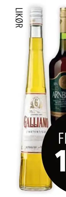 Citti Galliano l'autentico krydderlikør tilbud