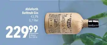 Citti Ableforth bathtub gin tilbud