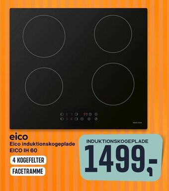 Skousen Eico induktionskogeplade eico ih 60 tilbud