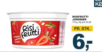 Let-Køb Risifrutti dessert jordbær tilbud