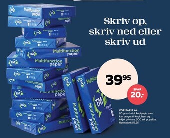 Bog & idé Kopipapir a4 tilbud