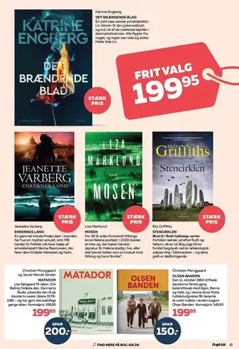 Bog & idé Bøger - flere forskellige tiltler tilbud