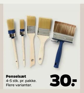 Netto Penselsæt tilbud