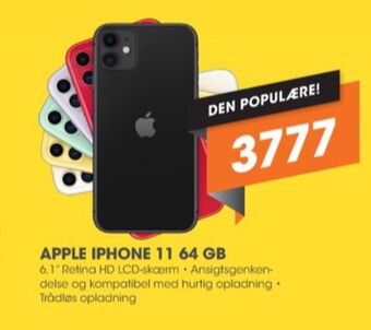 Apple iphone 11 mobiltelefon