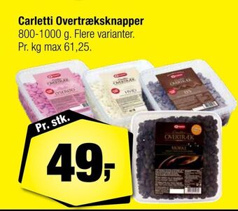 Calle Carletti overtræksknapper tilbud
