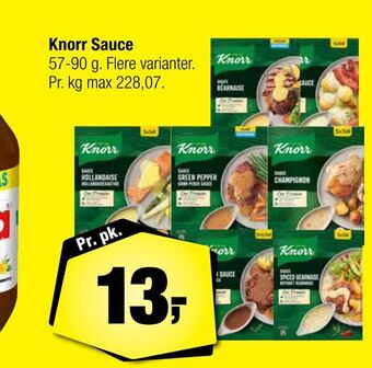 Calle Knorr sauce tilbud