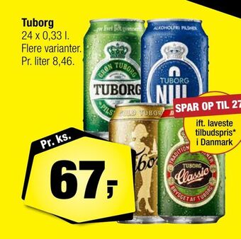 Calle Tuborg tilbud