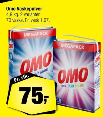 Calle Omo vaskepulver tilbud