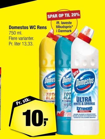 Calle Domestos wc rens tilbud