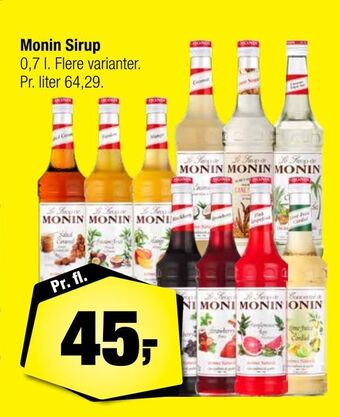 Monin sirup